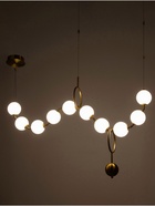 Светильник потолочный BayerLux «Ренди» LED, 40 Вт, 3000-6000К, бронза, 110×17×74-200 см - Фото 4