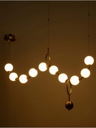 Светильник потолочный BayerLux «Ренди» LED, 40 Вт, 3000-6000К, бронза, 110×17×74-200 см - Фото 5