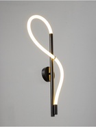 Бра настенное BayerLux «Аланед» LED, 24 Вт, 3000К, черный, 27×9×65 см 10385994 - фото 14446724