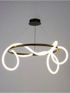 Светильник потолочный BayerLux «Алберро» LED, 80 Вт, 3000-6000К, черный, 60×60×65 см - Фото 2