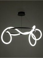 Светильник потолочный BayerLux «Алберро» LED, 80 Вт, 3000-6000К, черный, 60×60×65 см - Фото 4