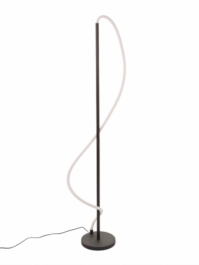 Торшер напольный BayerLux «Аланед», LED, 80 Вт, 4000К, черный, 33×33×160 см