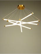 Светильник потолочный BayerLux «Крайс», 5хLED, 90 Вт, 3000К, бронза, 84×84×54-204 см 10386004