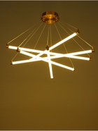 Светильник потолочный BayerLux «Крайс», 5хLED, 90 Вт, 3000К, бронза, 84×84×54-204 см 10386004