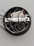 Светильник потолочный BayerLux «Крайс», 3хLED, 54 Вт, 3000К, чёрный, 70×70×34-184 см - фото 36606581