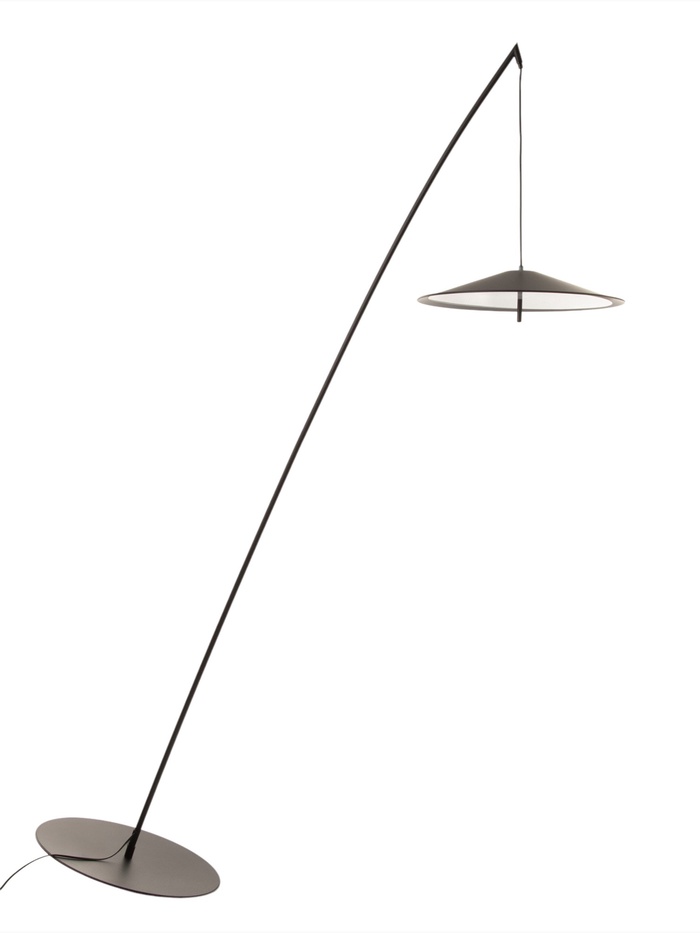 Торшер напольный BayerLux «Баланс», LED, 24 Вт, 3000-6000К, черный, 138×50×210 см - Фото 1