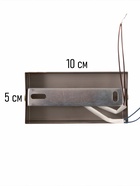 Бра настенное BayerLux «Антелл», LED, 6 Вт, 3000К, золото, 6×7×33 см - Фото 6
