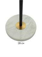 Торшер "Антер" Е27 40Вт латунь 28х48х155 см 10435684