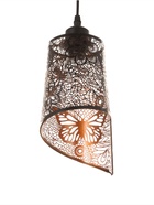 Светильник потолочный BayerLux «Манчестер» (Бабочки), 1×40 Вт, Е27, черный, 12.5×12.5×24+100 см - фото 4740971