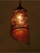 Светильник потолочный BayerLux «Манчестер» (Бабочки), 1×40 Вт, Е27, черный, 12.5×12.5×24+100 см - фото 4740973