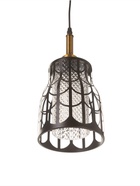 Светильник потолочный BayerLux «Волны», 1×40 Вт, Е27, черный/золото, 16×16×21+100 см 10531032