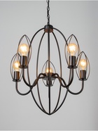 Люстра потолочная BayerLux «Ракета», 5×40 Вт, Е14, черный, 45×45×88(128)см 10532263 Люстра потолочная BayerLux «Ракета», 5×40 Вт, Е14, черный, 45×45×88(128)см 10532263