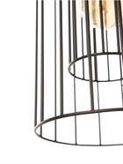 Светильник «Крит» 1×40 Вт Е27 черный/коричневый 16×16×40.5(140)см - фото 41381700