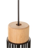 Светильник «Крит» 1×40 Вт Е27 черный/коричневый 16×16×40.5(140)см - фото 41381701