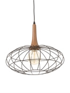 Светильник "Чикаго" 1х40Вт Е27 черный/коричневый 39х39х35(135)см 10532271 Светильник "Чикаго" 1х40Вт Е27 черный/коричневый 39х39х35(135)см 10532271