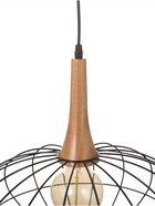 Светильник "Чикаго" 1х40Вт Е27 черный/коричневый 39х39х35(135)см 10532271 Светильник "Чикаго" 1х40Вт Е27 черный/коричневый 39х39х35(135)см 10532271