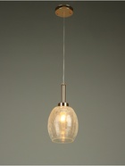 Светильник «Кейти» 1х40Вт Е27 золото 14х14х29,5+100см 10534535