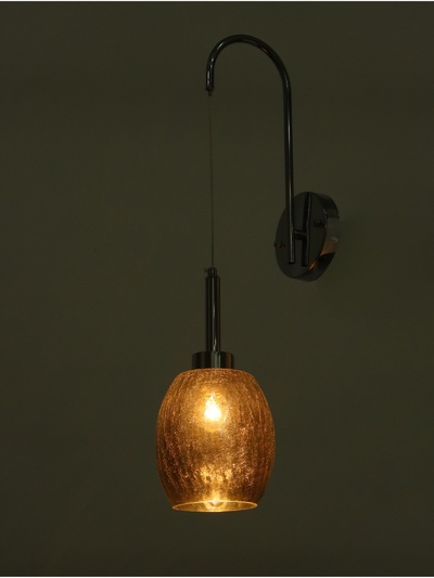 Бра «Кейти» 1×40 Вт Е27 серебро 23×14×47+80 см