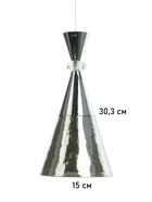 Бра «Рианна» 1×40 Вт Е27 серебро 23×15×49+80 см - фото 5020253