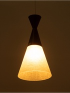 Светильник «Луна» 1×40 Вт Е27 черный 14.5×14.5×27+100 см - фото 41381790