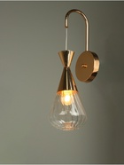 Бра «Луна» 1×40 Вт Е27 золото 16.5×14×44 см+100 см - фото 5020281