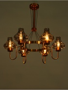 Люстра «Лука» 6×40 Вт Е27 золото 67×67×103 см - фото 41381812