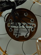 Люстра «Крофт» 6×40 Вт Е27 золото 65×65×112 см - фото 41381829