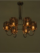 Люстра «Лестер» 6×40 Вт Е27 серебро 55×55×95 см - фото 41381860