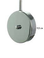 Бра «Лестер» 1×40 Вт Е27 серебро 13×17.5×42 см - фото 5020349