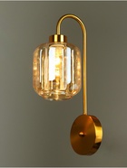 Бра «Лестер» 1х40Вт Е27 золото 13х17,5х42см 10534552 - фото 13732534 Бра «Лестер» 1х40Вт Е27 золото 13х17,5х42см 10534552 - фото 13732534