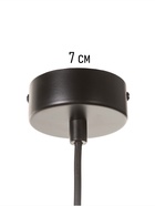 Светильник потолочный BayerLux «Клауд», 1×40 Вт, Е27, черный, 10×10×17+120 см - фото 36606678