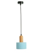 Светильник «Арнольд» 1×40 Вт Е27 синий 13.5×13.5×18+120 см - фото 41381928