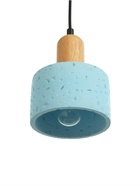 Светильник «Арнольд» 1×40 Вт Е27 синий 13.5×13.5×18+120 см - фото 41381930