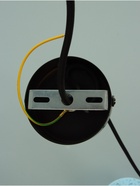 Светильник «Арнольд» 1×40 Вт Е27 синий 13.5×13.5×18+120 см - фото 41381933