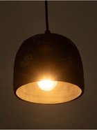 Светильник «Кон» 1×40 Вт Е27 черный/зеленый 17.5×17.5×15+120 см - фото 41381946