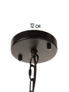 Люстра «Нео» 5×40 Вт Е14 прозрачный 67×67×60+150 см - фото 41381966