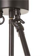 Люстра «Цех» 6×40 Вт Е14 черный 50×50×62+150 см - фото 5020470