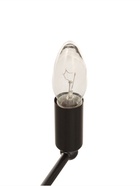 Люстра «Цех» 6×40 Вт Е14 черный 50×50×62+150 см - фото 5020468