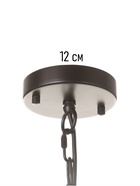 Люстра «Вивальди» 4×40 Вт Е14 черный 45×45×39+150 см - фото 41381999