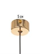 Светильник потолочный BayerLux «Лёд», 5 Вт, 4×4×28+200 см - Фото 5