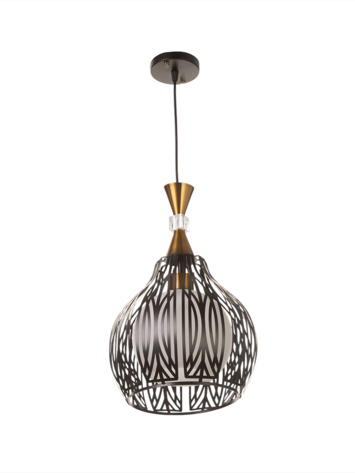 Светильник потолочный BayerLux Luise (линии), 1×40 Вт, Е27, 25×25×40 см