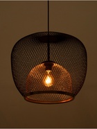 Светильник потолочный BayerLux Margarethe, 1×40 Вт, Е27, черный/золото, 35×35×36 см - фото 35481793