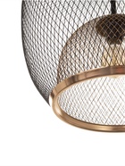 Светильник потолочный BayerLux Margarethe, 1×40 Вт, Е27, черный/золото, 35×35×36 см - фото 35481796