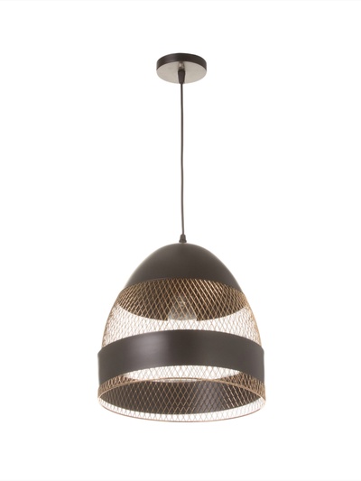 Светильник Marie 1×40 Вт Е27 черный/золото 29.5×29.5×30 см