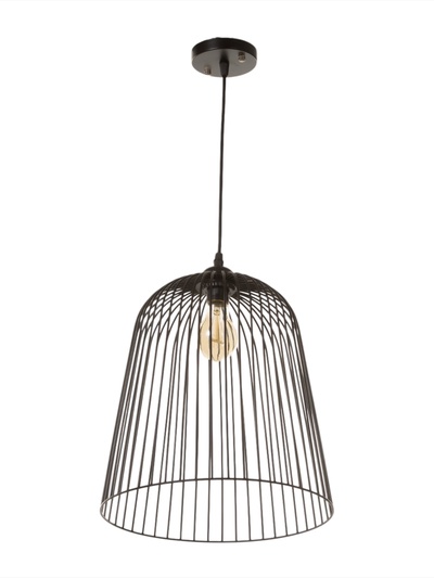 Светильник потолочный BayerLux Millie, 1×40 Вт, Е27, черный, 31×31×35 см