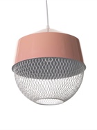 Светильник потолочный BayerLux Lea, 1×40 Вт, Е27, розовый, 26×26×32 см - фото 36606783