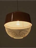 Светильник потолочный BayerLux Lea, 1×40 Вт, Е27, розовый, 26×26×32 см - фото 36606785