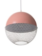 Светильник потолочный BayerLux Lina, 1×40 Вт, Е27, светло-розовый, 26×26×32 см - фото 36606837