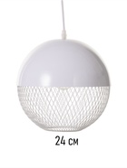 Светильник потолочный BayerLux Lina, 1×40 Вт, Е27, кремовый, 26×26×32 см 10547069 - фото 14447093