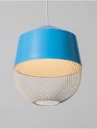 Светильник потолочный BayerLux Lisa, 1×40 Вт, Е27, небесный, 26×26×32 см - фото 36606856